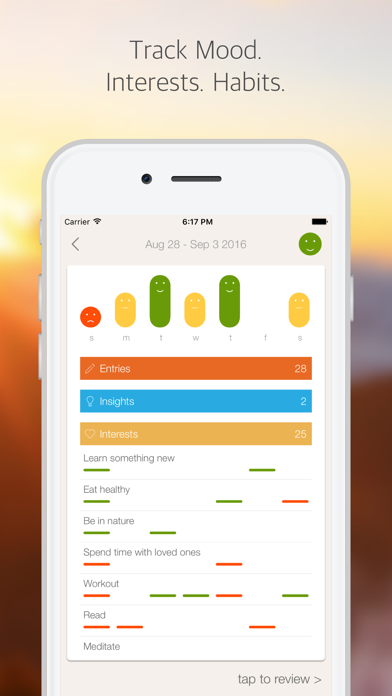 Perspective, a mindful journal screenshot 4