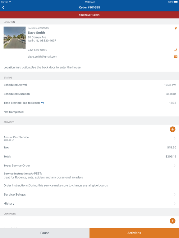 PestPac Mobile (version 3) screenshot 1