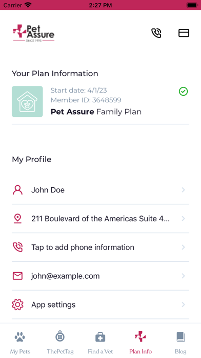 Pet Assure screenshot 1