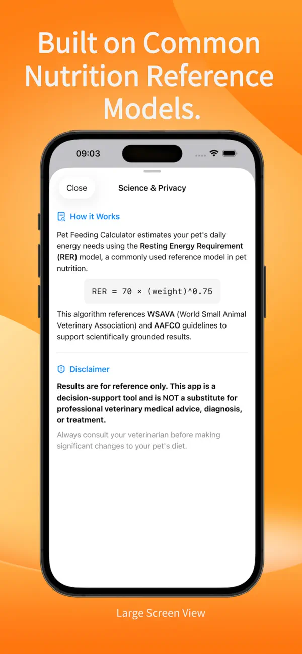 Pet Feeding Calculator screenshot 4
