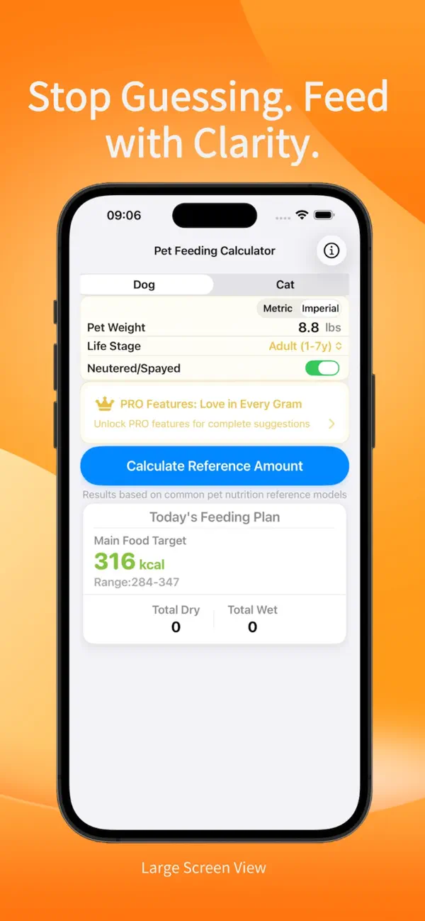 Pet Feeding Calculator screenshot 6