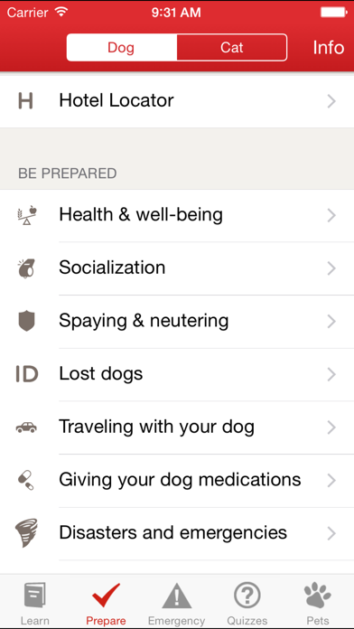 Pet First Aid: screenshot 1