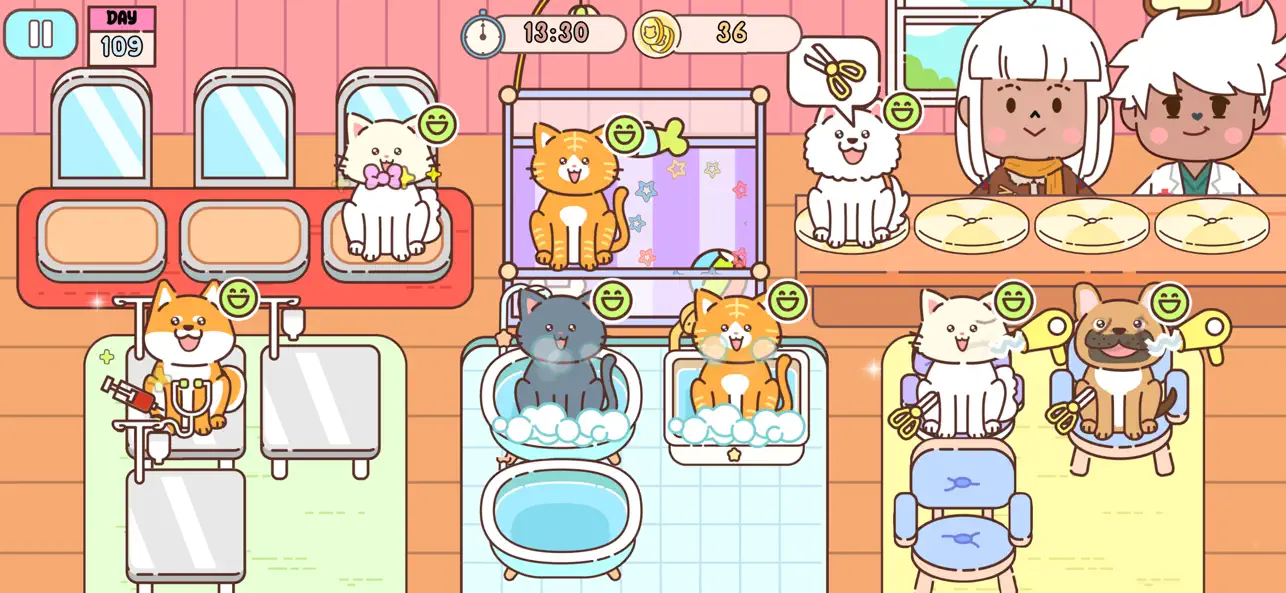 Pet Games: Cute Virtual Salon screenshot 4