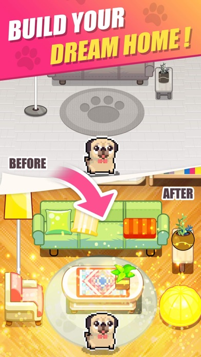 Pet Home Design & Pixel Puzzle screenshot 2