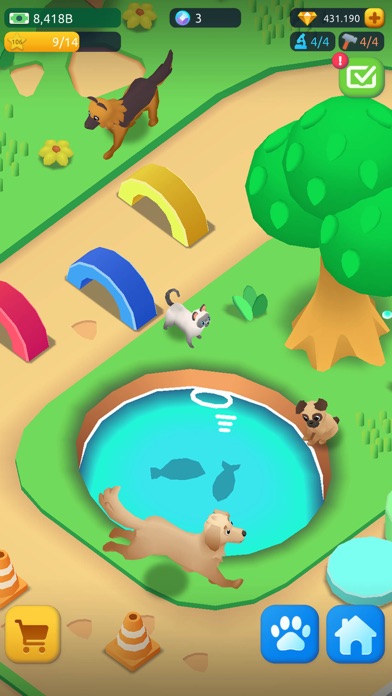 Pet Rescue Empire Tycoon—Game screenshot 2