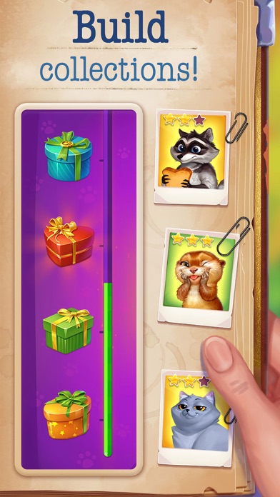 Pet Stories Blast puzzles game screenshot 2