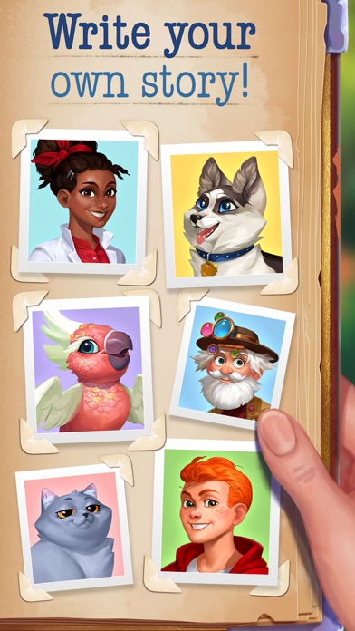 Pet Stories Blast puzzles game screenshot 1
