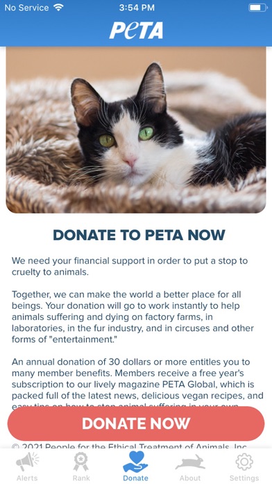 PETA: Saving Animals Made Easy screenshot 2