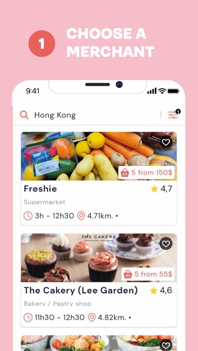 Phenix, anti-food waste app screenshot 5