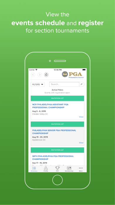 Philadelphia PGA Section screenshot 4