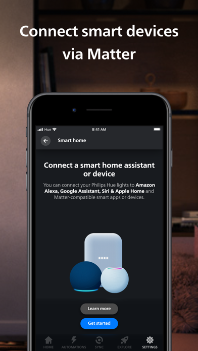 Philips Hue screenshot 1