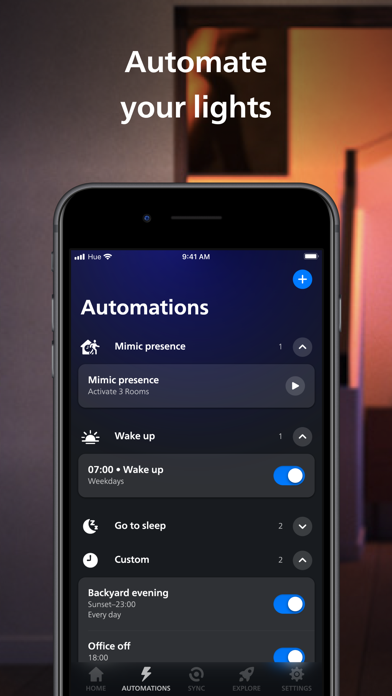Philips Hue screenshot 3