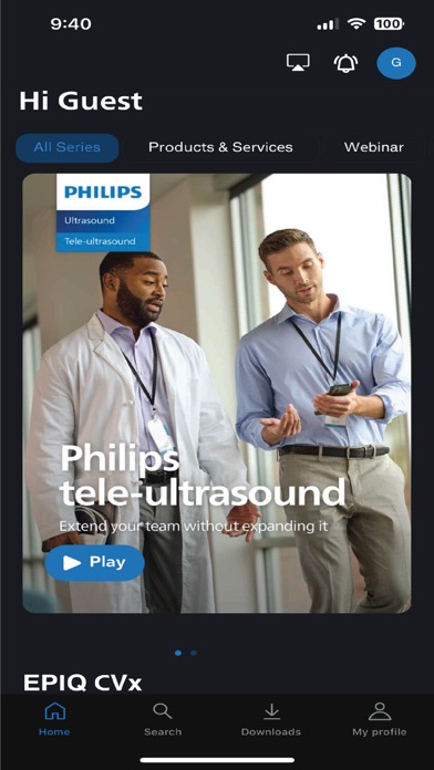 Philips Ultrasound Circle CV screenshot 2