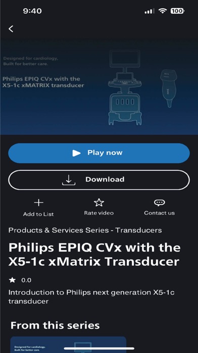 Philips Ultrasound Circle CV screenshot 1