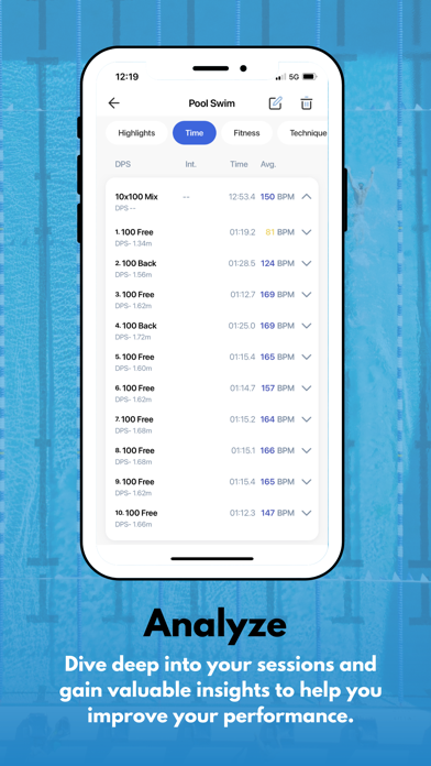 Phlex Swim App screenshot 4