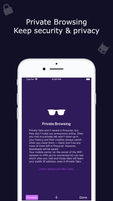 Phoenix Browser + Proxy VPN screenshot 2