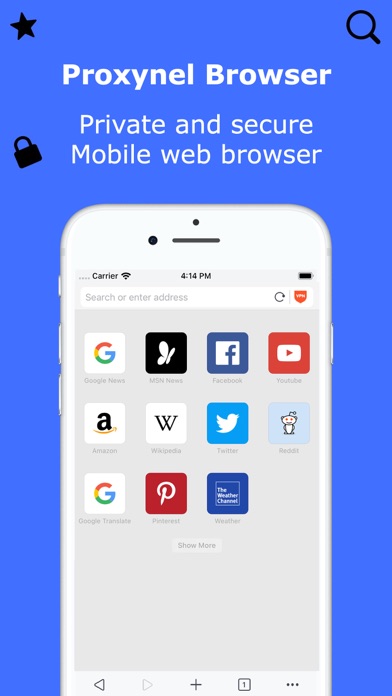 Phoenix Browser + Proxy VPN screenshot 4