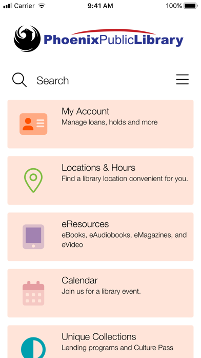 Phoenix Public Library screenshot 5