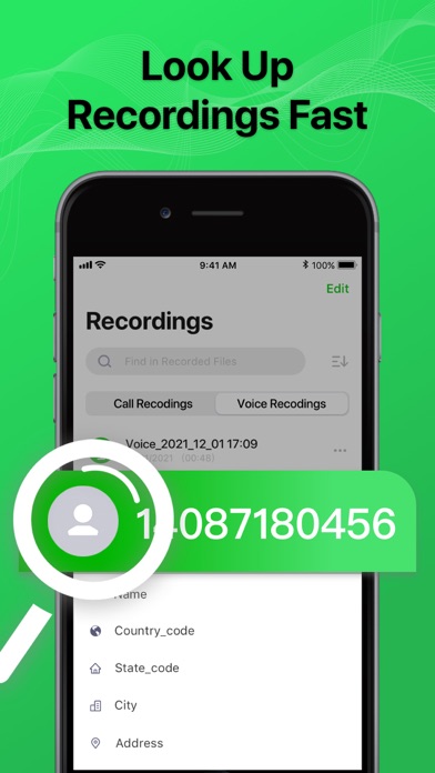 Phone Call Recorder-Recording screenshot 4