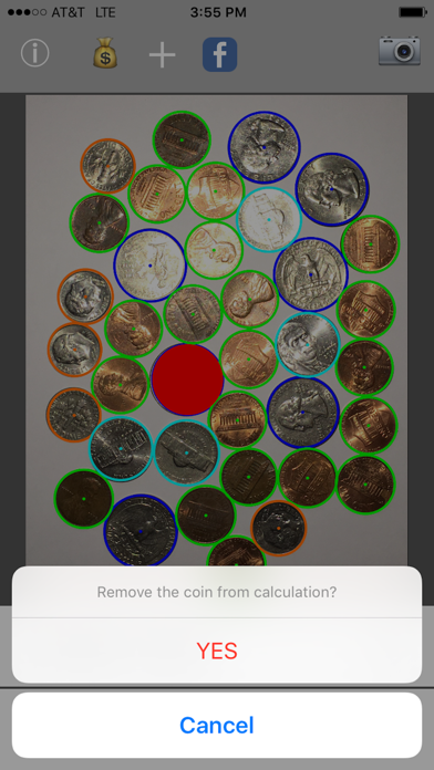 Photo Coin Counter (Photocoin) screenshot 2