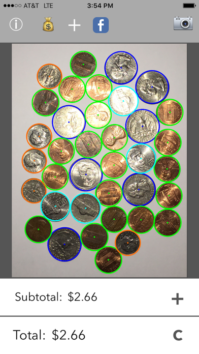 Photo Coin Counter (Photocoin) screenshot 3