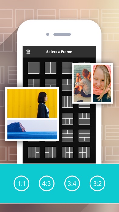 Photo Collage HD Pro – Pic Frame Maker Grid Editor screenshot 5