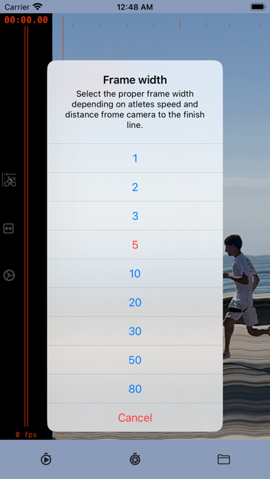 Photo finish app screenshot 1