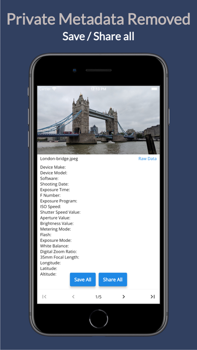 Photo Metadata Remover screenshot 1