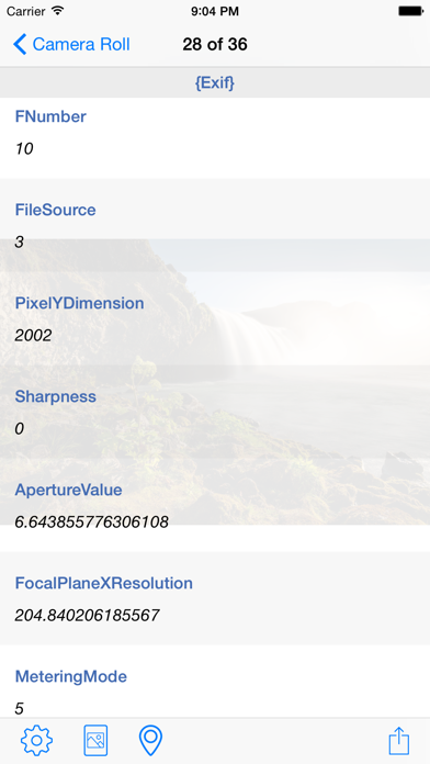 Photo Metadata Viewer screenshot 2