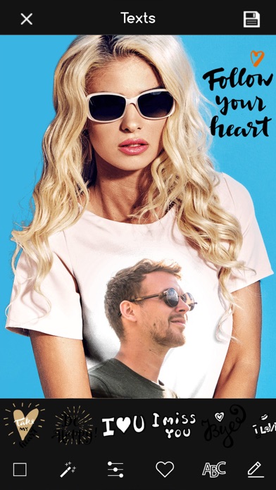 Photo on T-Shirt Design App screenshot 1