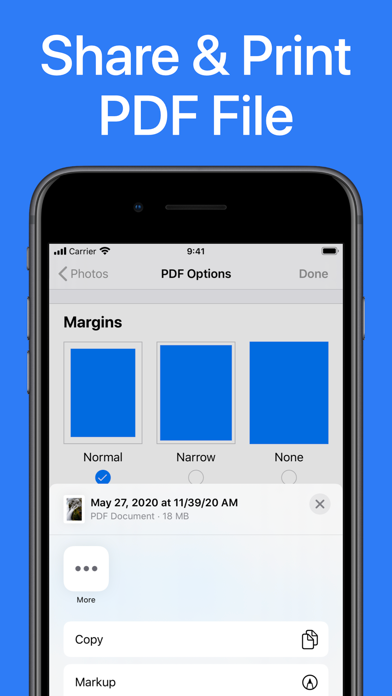 Photo to PDF Converter Scanner screenshot 1