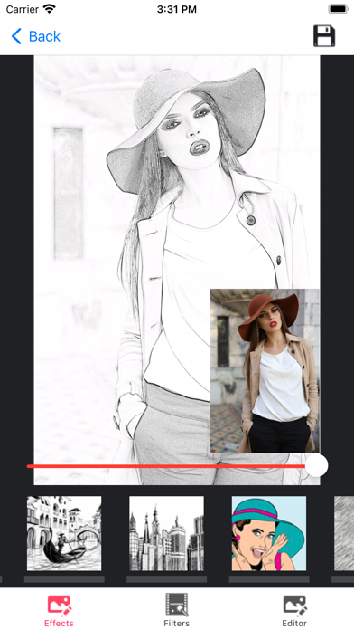 Photo to Sketch : Pencil screenshot 2