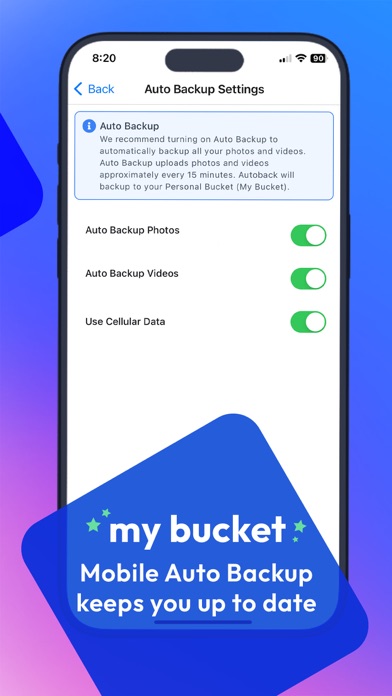 Photobucket: Private sharing screenshot 1