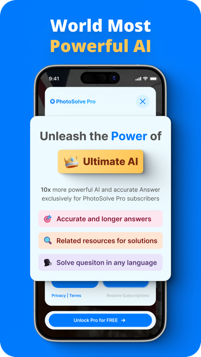 PhotoSolve: AI Homework Helper screenshot 1