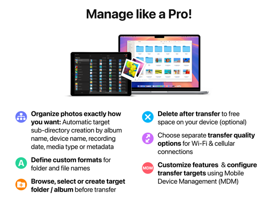 PhotoSync – transfer photos screenshot 1