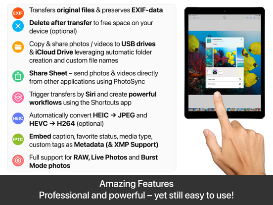 PhotoSync – transfer photos screenshot 4