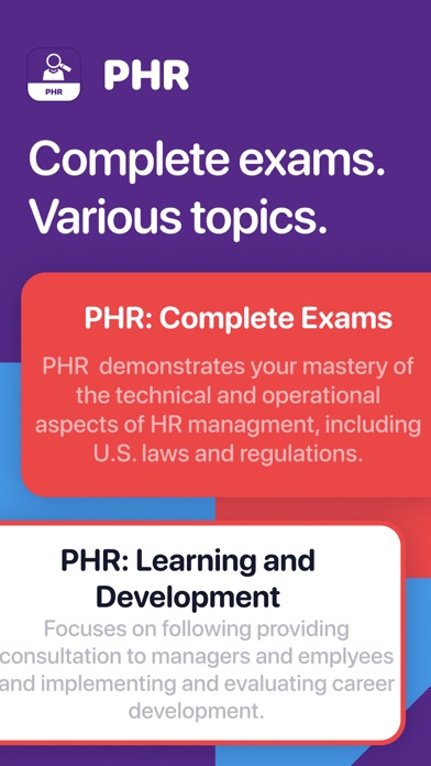 PHR Human Resources Prep screenshot 6