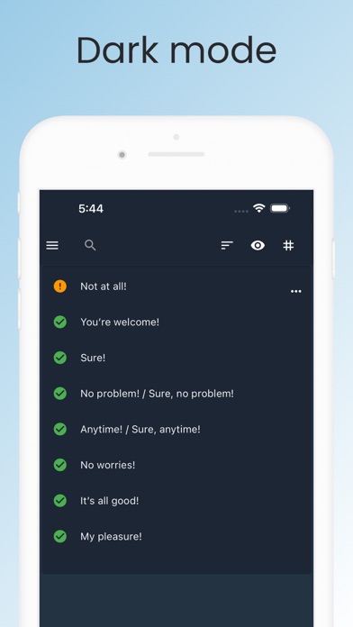 Phrasebook - language learning screenshot 1