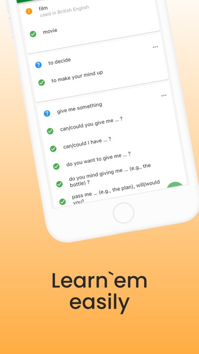 Phrasebook - language learning screenshot 2