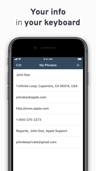 Phraser - Paste Keyboard screenshot 3