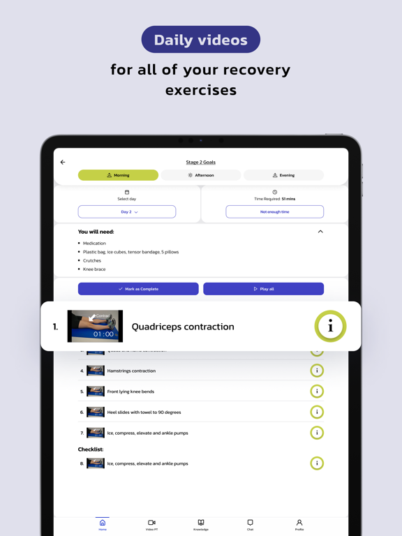 Physical Therapy: ACL & Knee screenshot 7