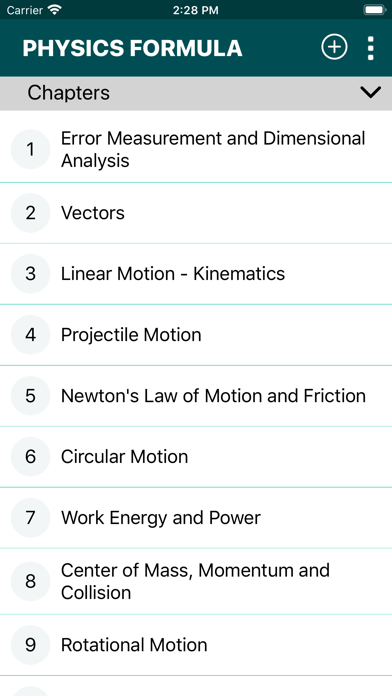 Physics Formula screenshot 5