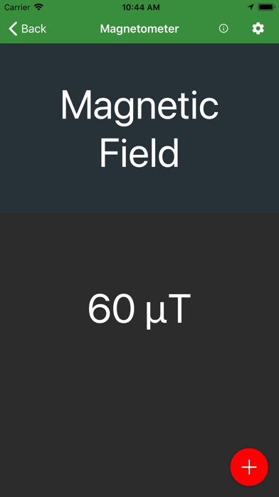 Physics Toolbox Magnetometer screenshot 2