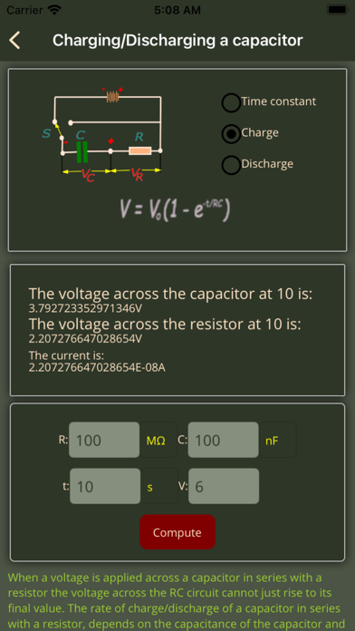 PhysicsLab - Calculator lite screenshot 1