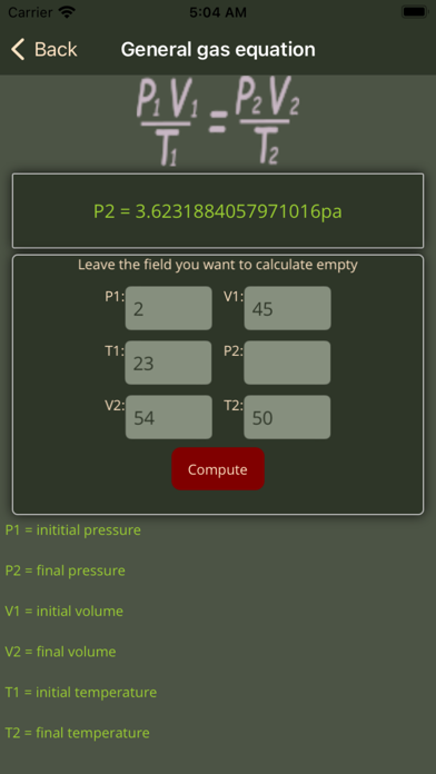 PhysicsLab - Calculator lite screenshot 3