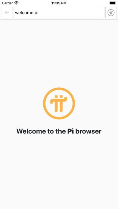 Pi Browser screenshot 2