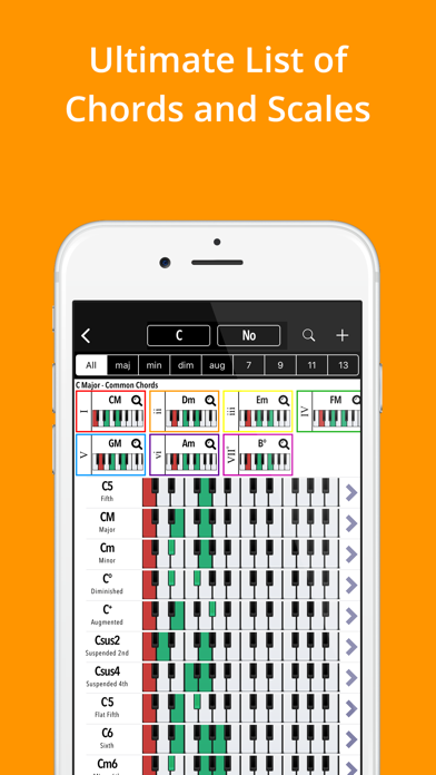 Piano Companion: Chords,Scales screenshot 5