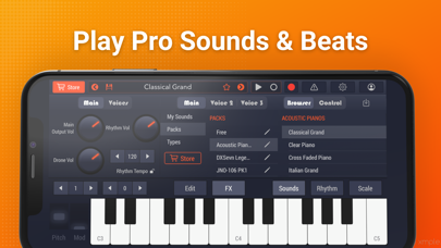 Piano Pro & Drum Music Studio screenshot 3