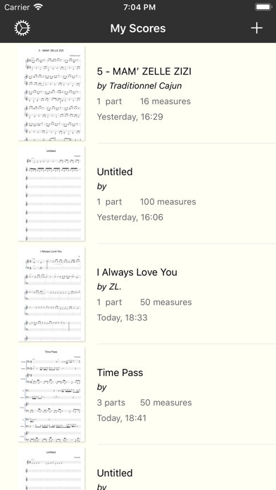 Piano+ - Sheet Music Composer screenshot 2