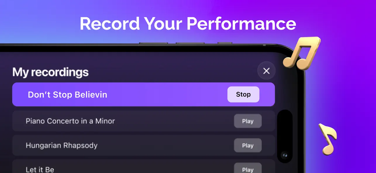 Piano ٞ screenshot 1